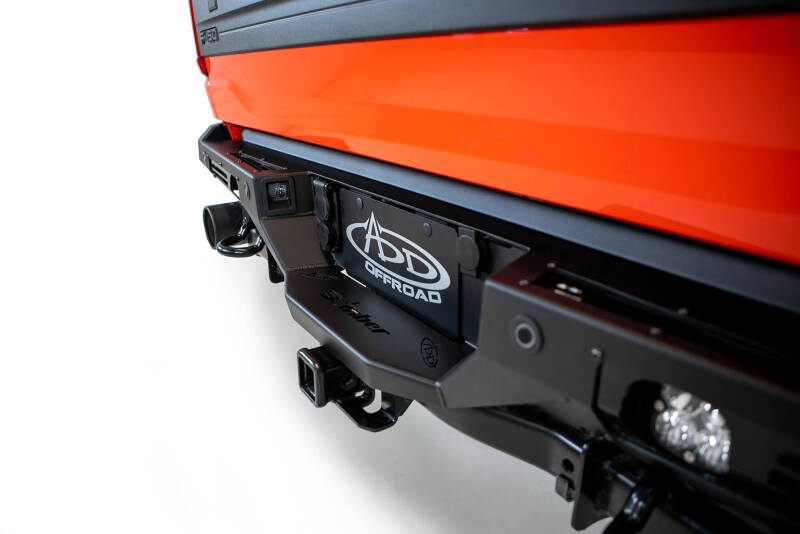 Ford Raptor Bumper - Rear - Addictive Desert Designs - Bomber - Hammer Black - `21-`27